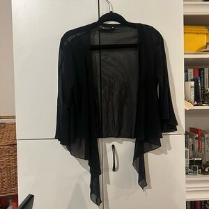 Sheer Cardigan (1/2 Sleeve)